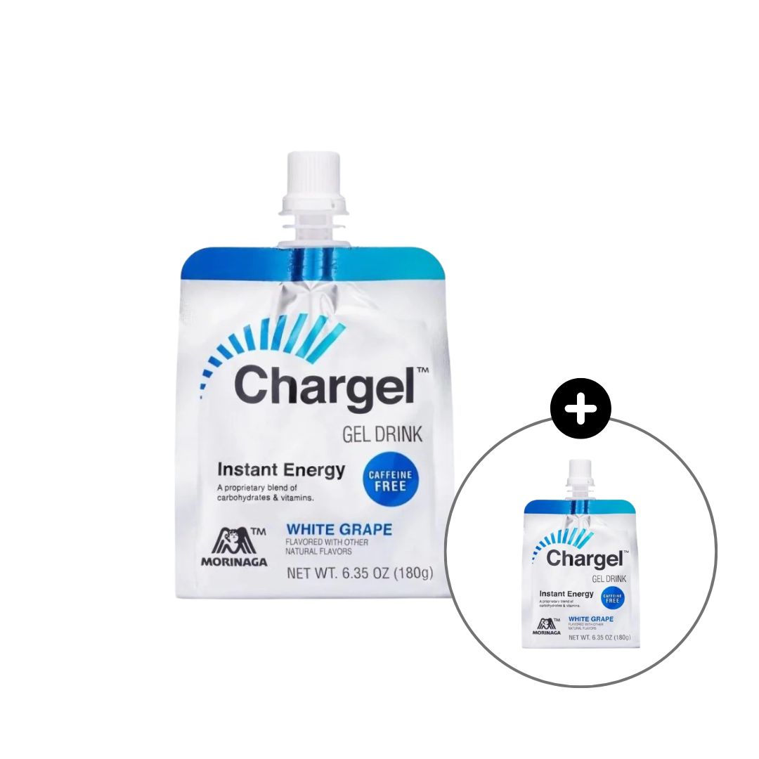 【BOGO】Morinaga Chargel Energy Beverage White Grape Flavor - 180g