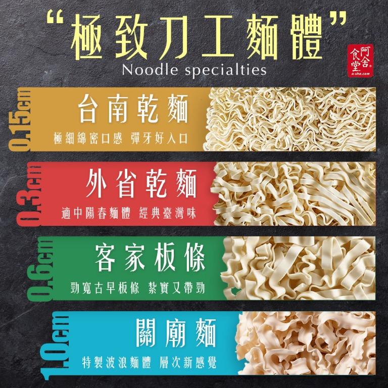阿舍食堂 外省干面 油葱口味 - 95g x 5包