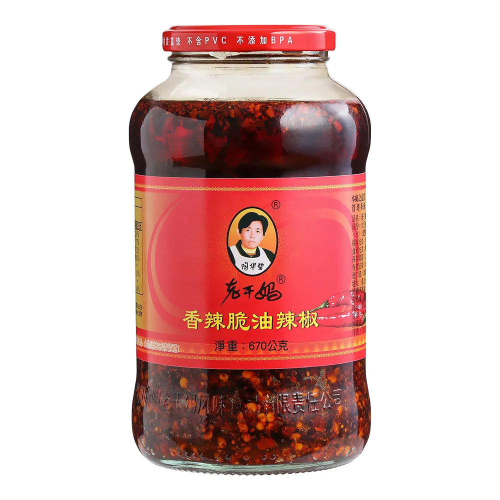 老干媽香辣脆油辣椒 - 670g