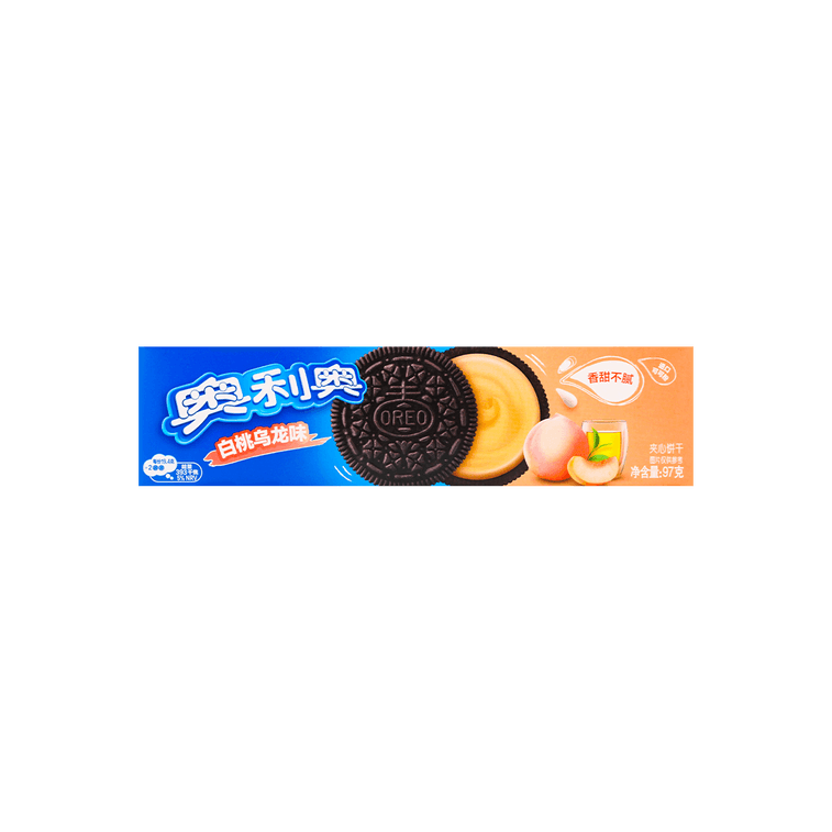 OREO Peach & Oolong Tea Flavor Sandwich Cookie - 97g
