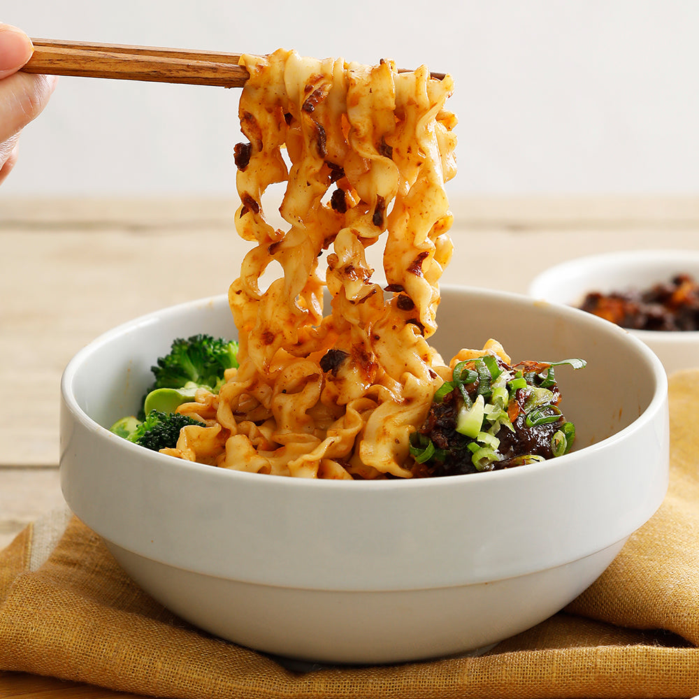 老媽拌麵 香菇炸醬口味 (4份/袋) 