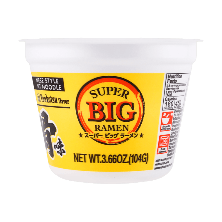 Acecook 超大份 豚骨拉面 - 104g