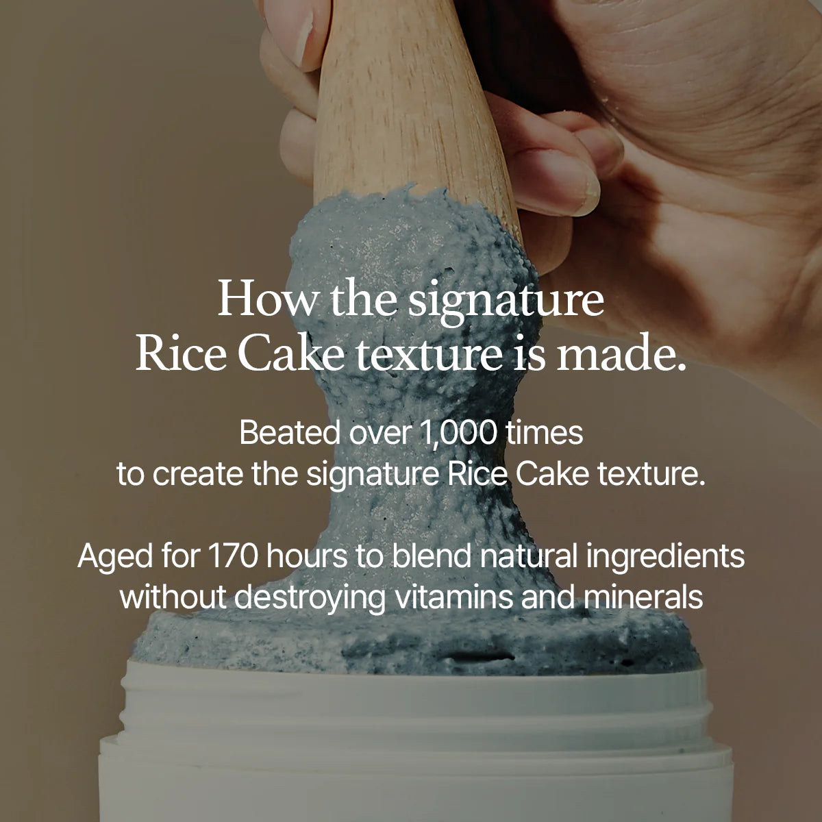 Arencia Blue Hyssop Rice Mochi Cleanser - 120g