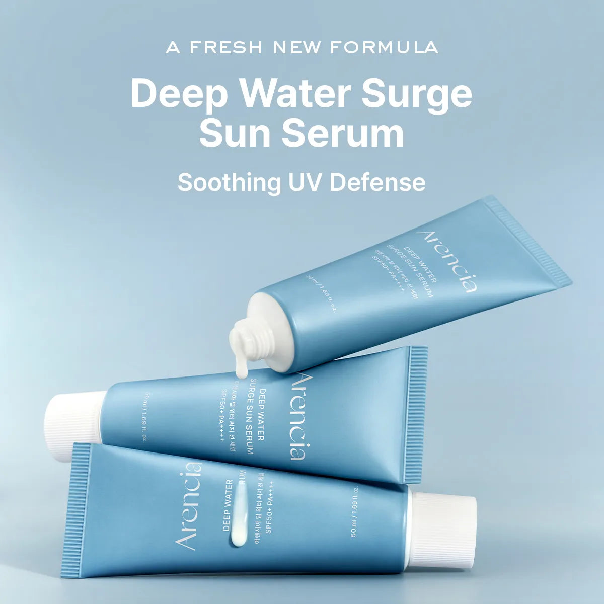 Arencia Deep Water Surge Sun Serum SPF50+ PA++++ - 50g