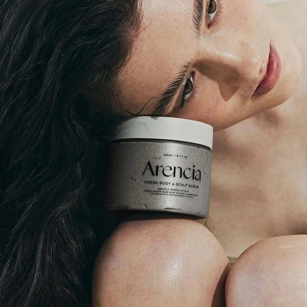 Arencia Fresh Cloud Body & Scalp Scrub Black Tea & Yuzu - 260g