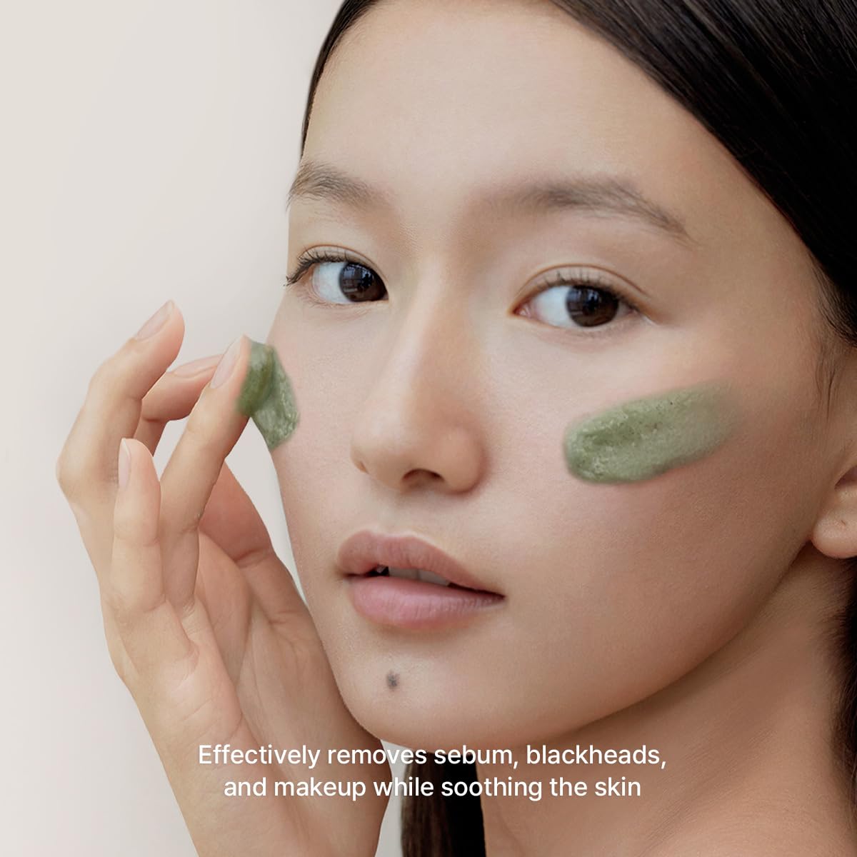 Arencia Green Tea + LHA Deep Pore Rice Cake Cleanser - 150g
