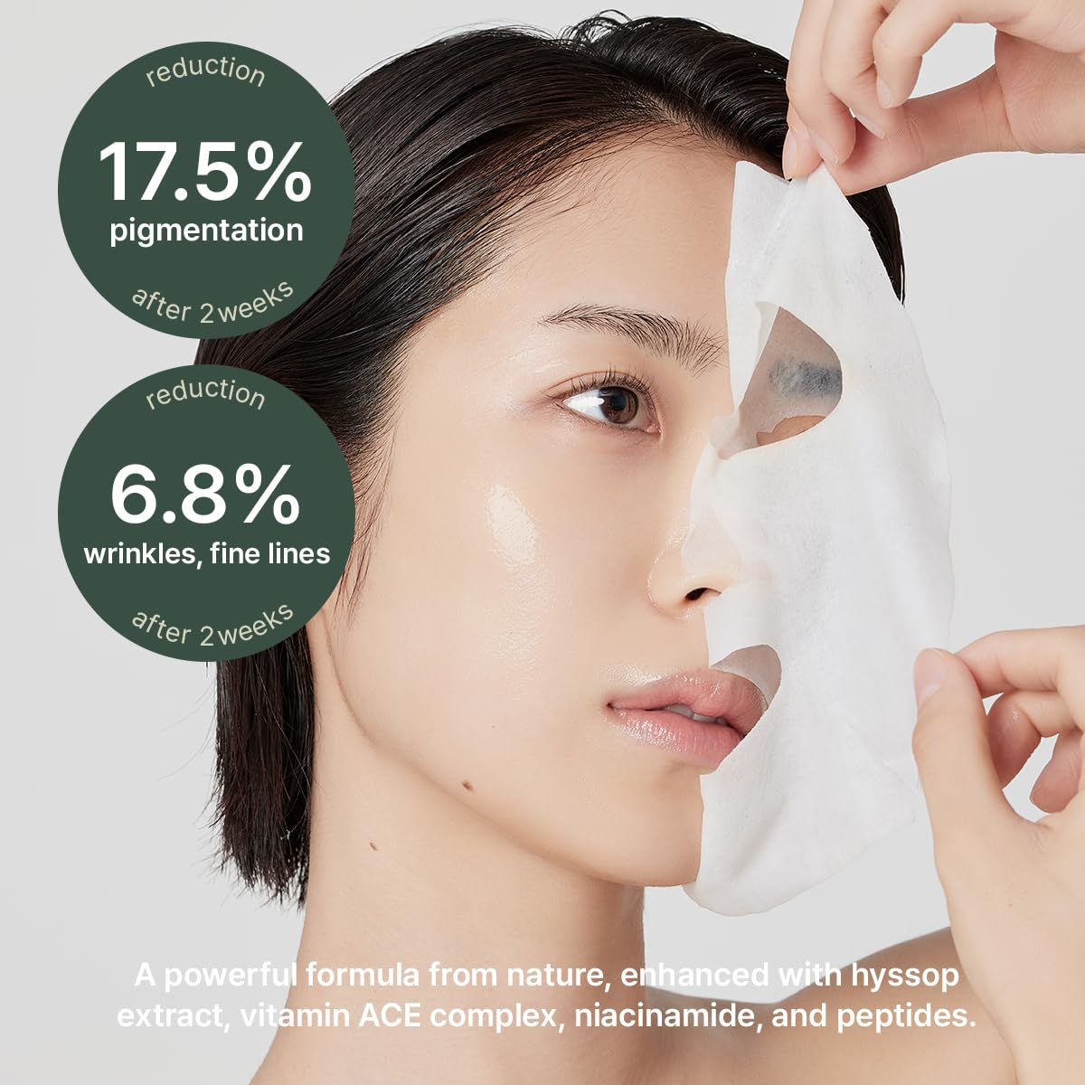 Arencia Holy Hyssop Sheet Mask - 5 pack
