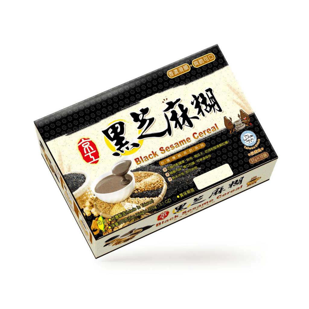 Black Sesame Cereal - 37g x 10 Pack
