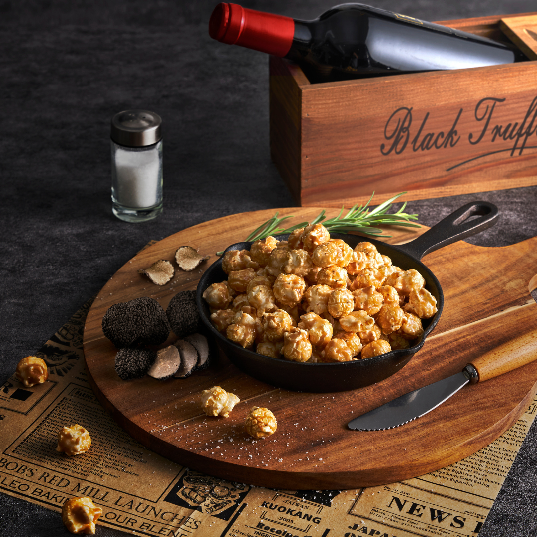 Chef Poppin Black Truffle Gourmet Coated Popcorn - 50g
