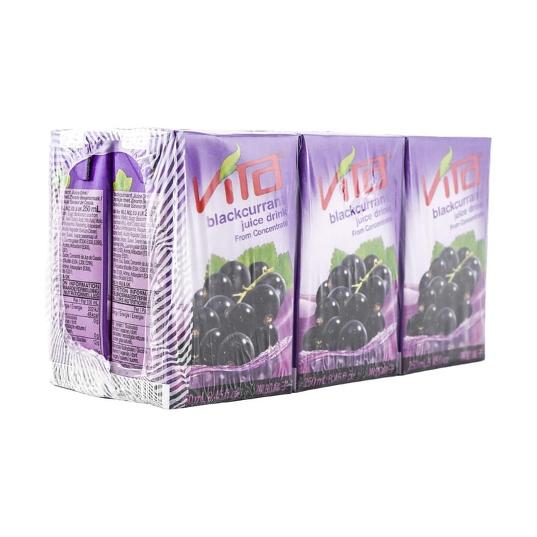 維他黑加侖子汁 - 250ml x 6包