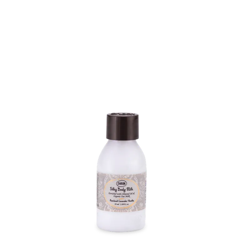 SABON Silky Body Milk Classic Patchouli Lavender Vanilla - 50ml