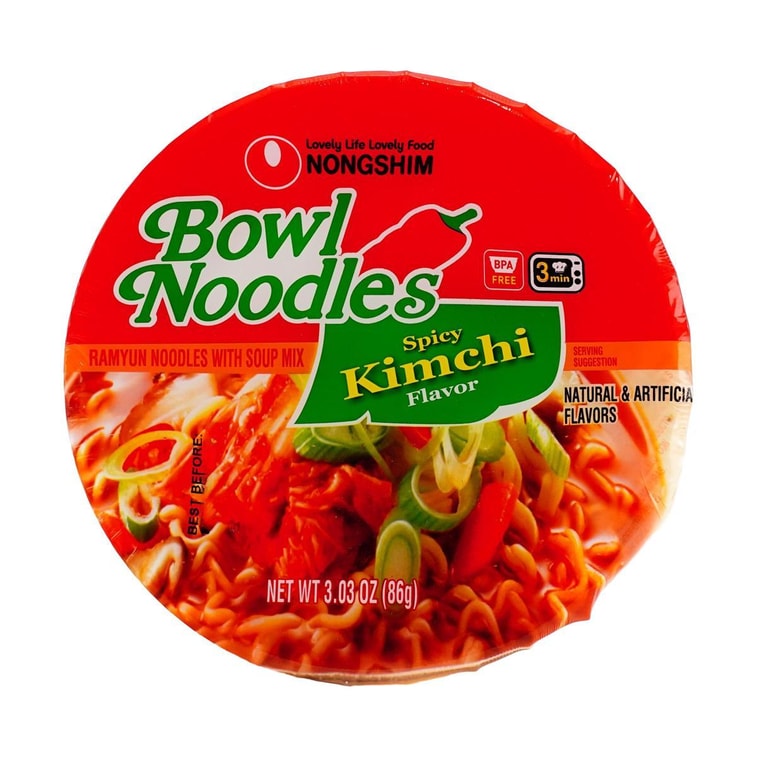 NONGSHIM Bowl Noodle Soup Kimchi Flavor - 86g
