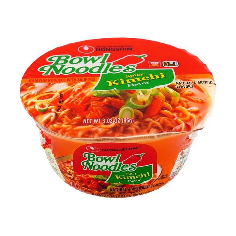 NONGSHIM Bowl Noodle Soup Kimchi Flavor - 86g
