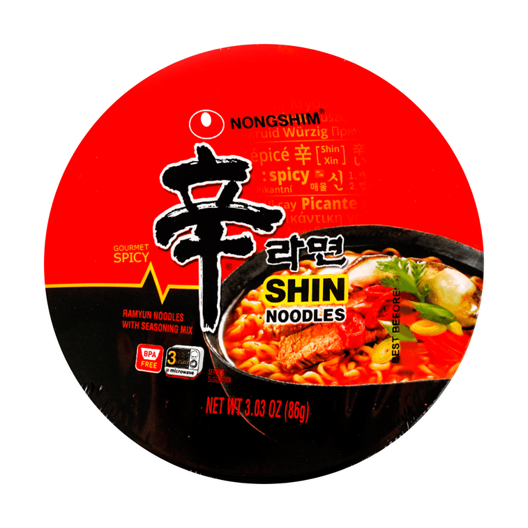 NONGSHIM Bowl Noodle Soup Shin Ramyun - 86g
