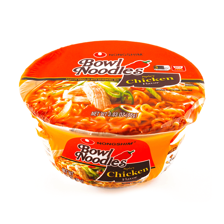 NONGSHIM Bowl Noodle Soup Spicy Chicken Flavor - 86g
