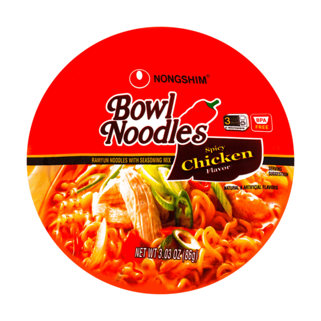NONGSHIM Bowl Noodle Soup Spicy Chicken Flavor - 86g