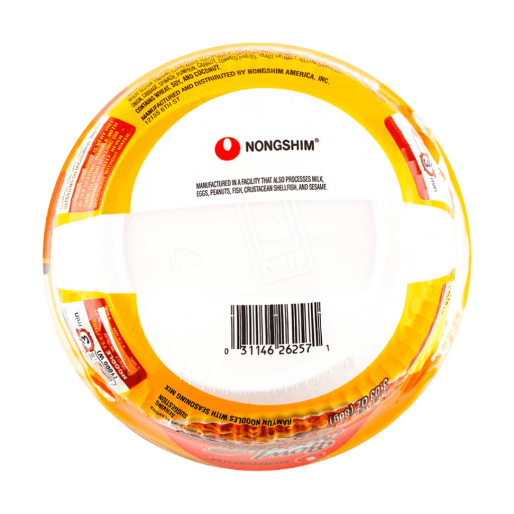 NONGSHIM Bowl Noodle Soup Spicy Chicken Flavor - 86g