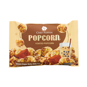 Chef Poppin Brown Sugar Boba Milk Tea Gourmet Coated Popcorn - 20g