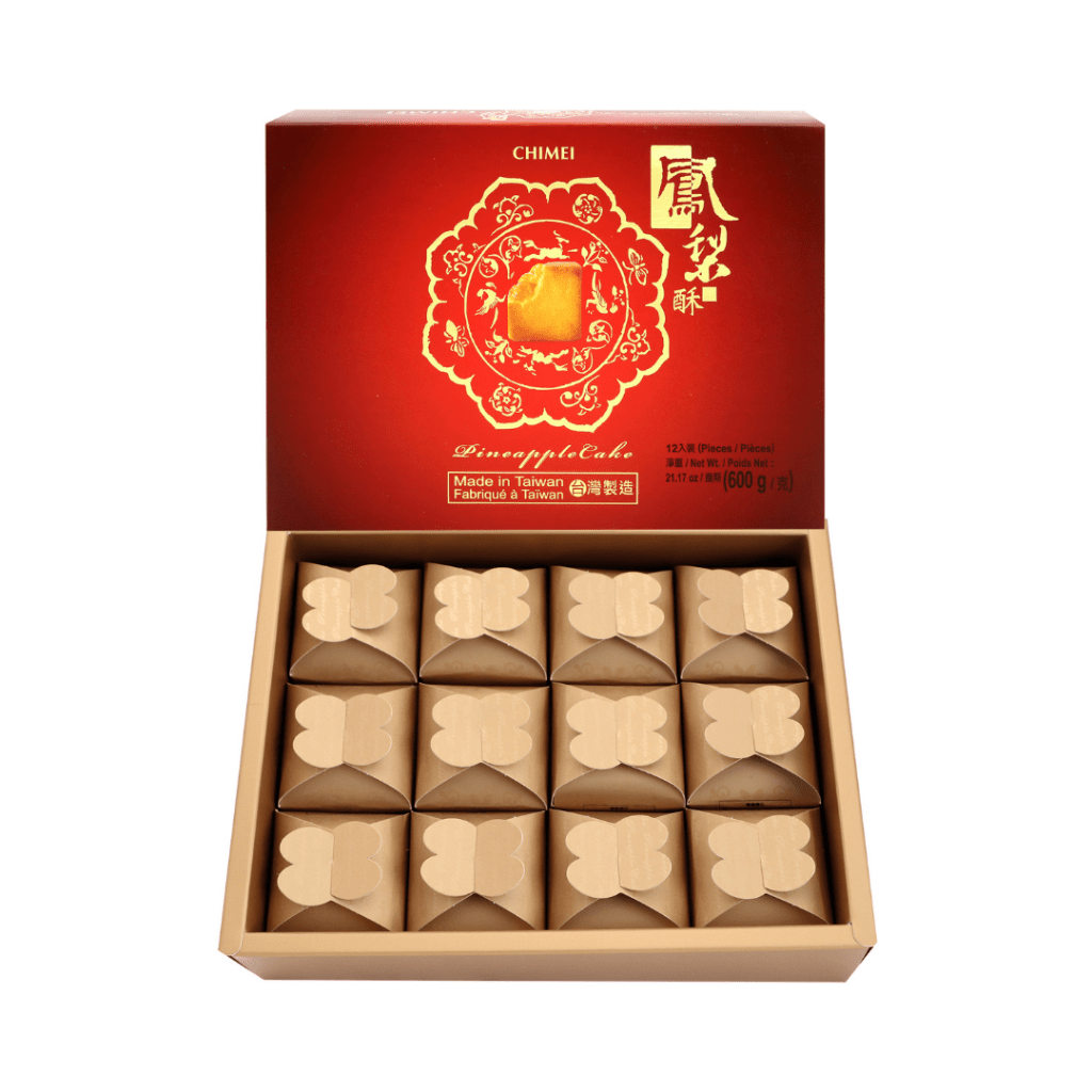 Chimei Pineapple Cake - 600g x 12 Pack