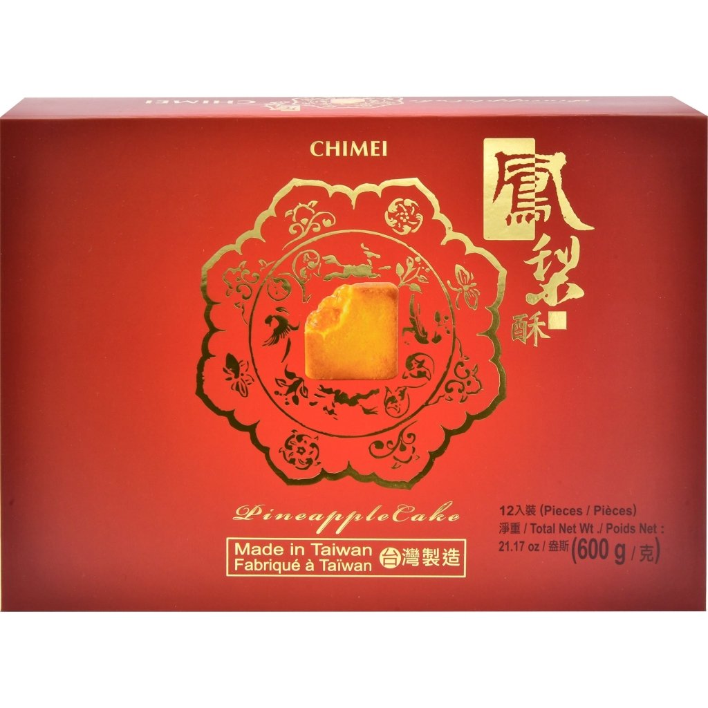 Chimei Pineapple Cake - 600g x 12 Pack