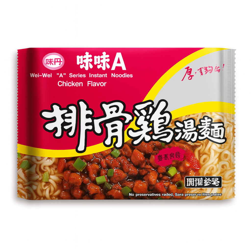味味A 排骨雞湯麵 - 90g 