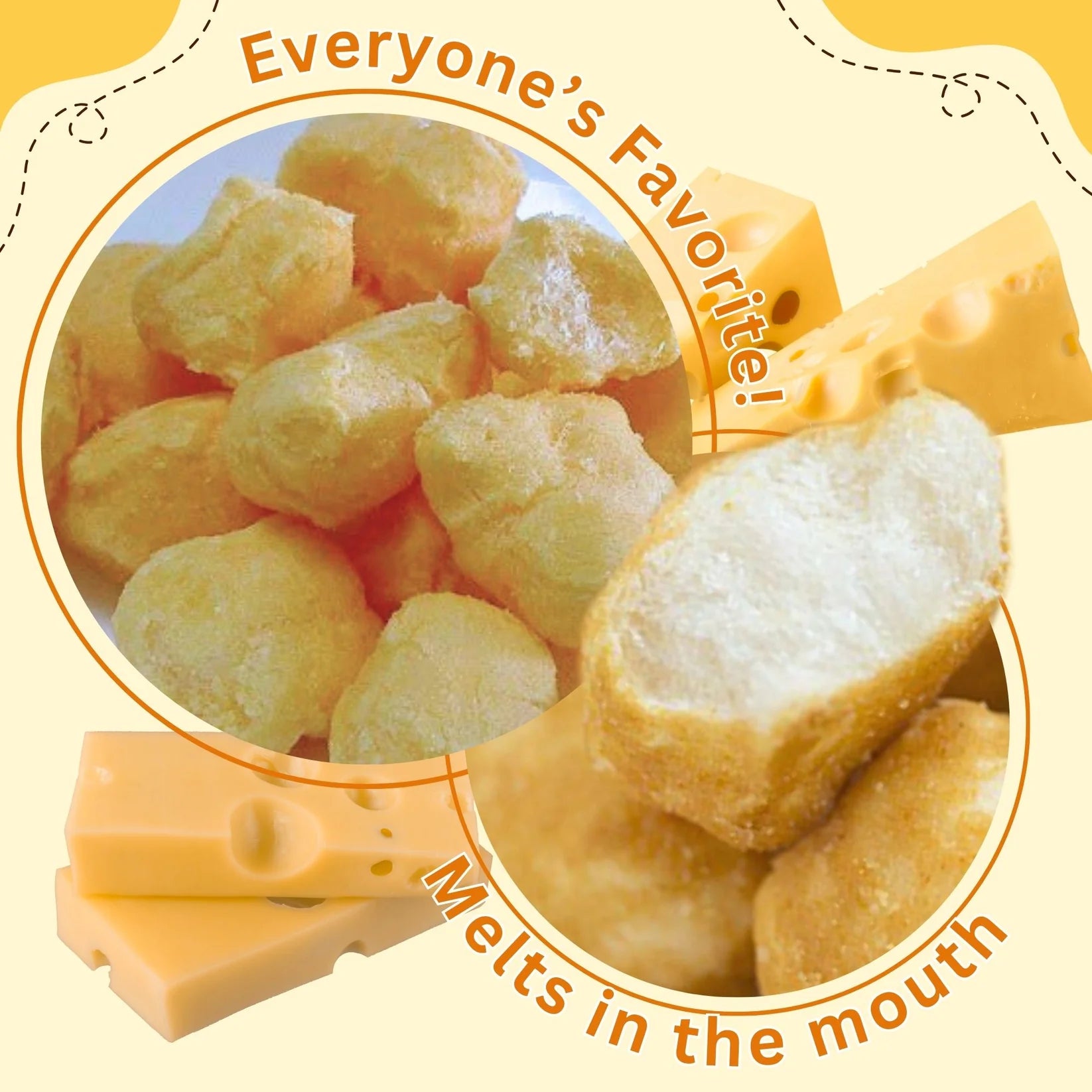 Echigo Senka Cheese Flavored Rice Puff Snacks - 66g
