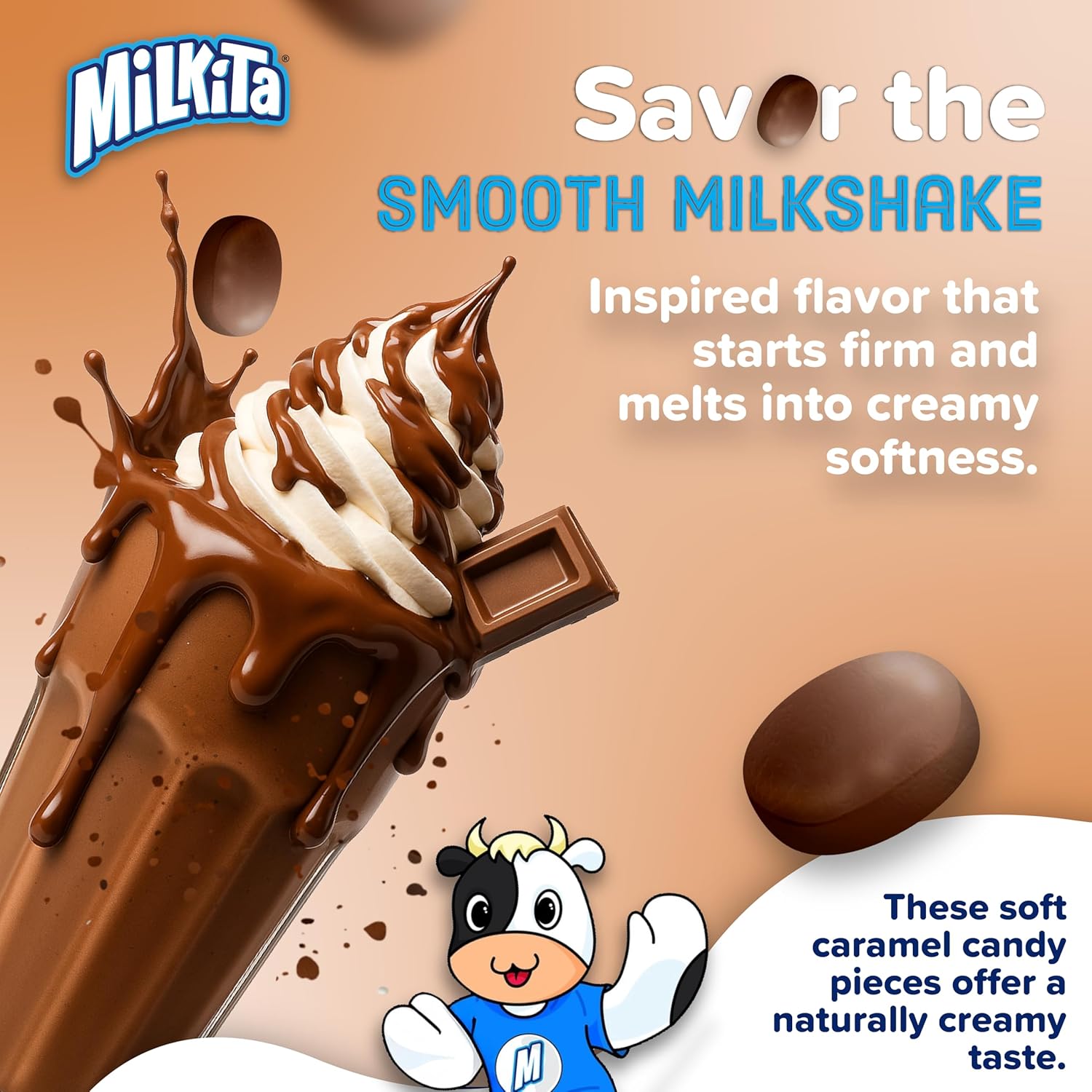 Milkita Real Milk Candy Chocolate Flavor - 100g
