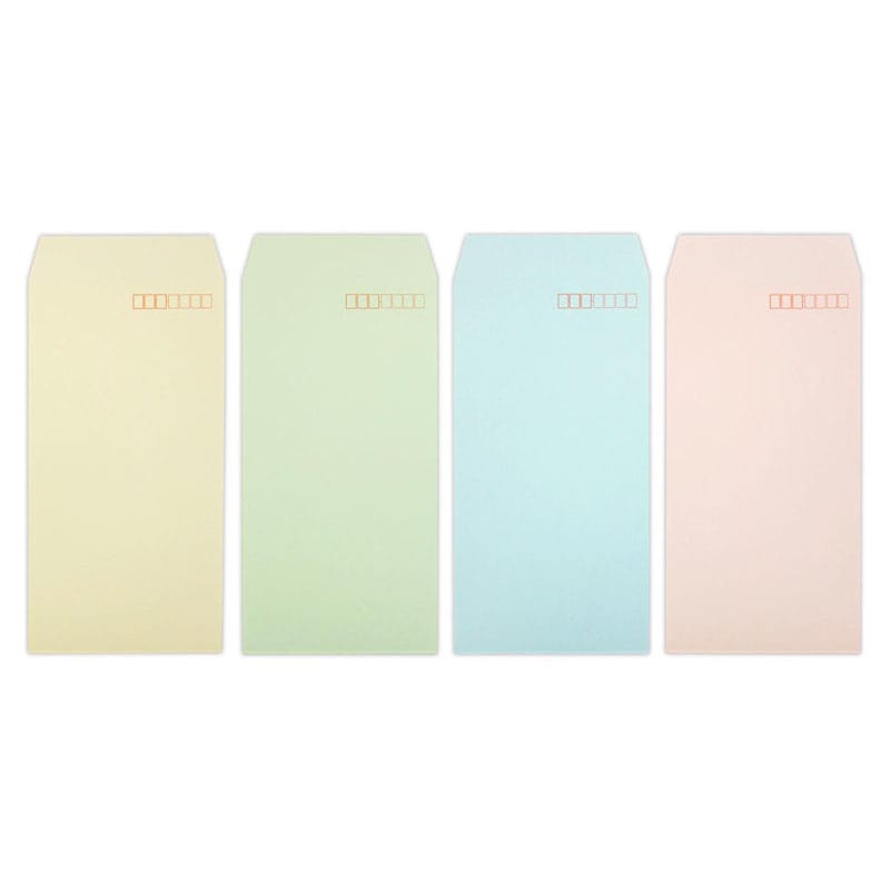 Color Envelopes Long No.3 – 13pcs (Pack of 4)