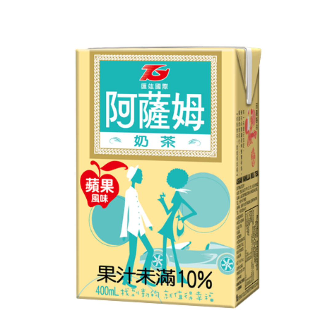 阿薩姆奶茶 蘋果風味 - 400ml