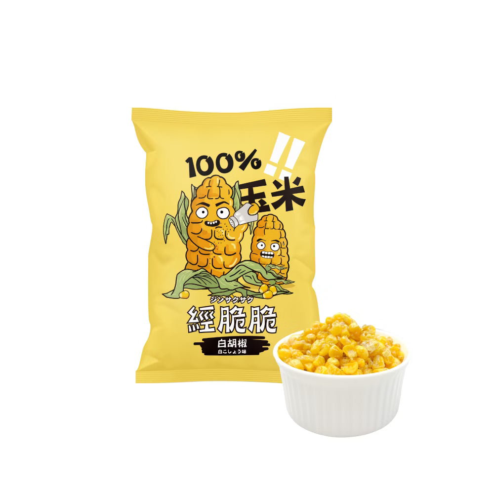 Crispy Ching Corn Kernels Classic White Pepper Flavor - 15g