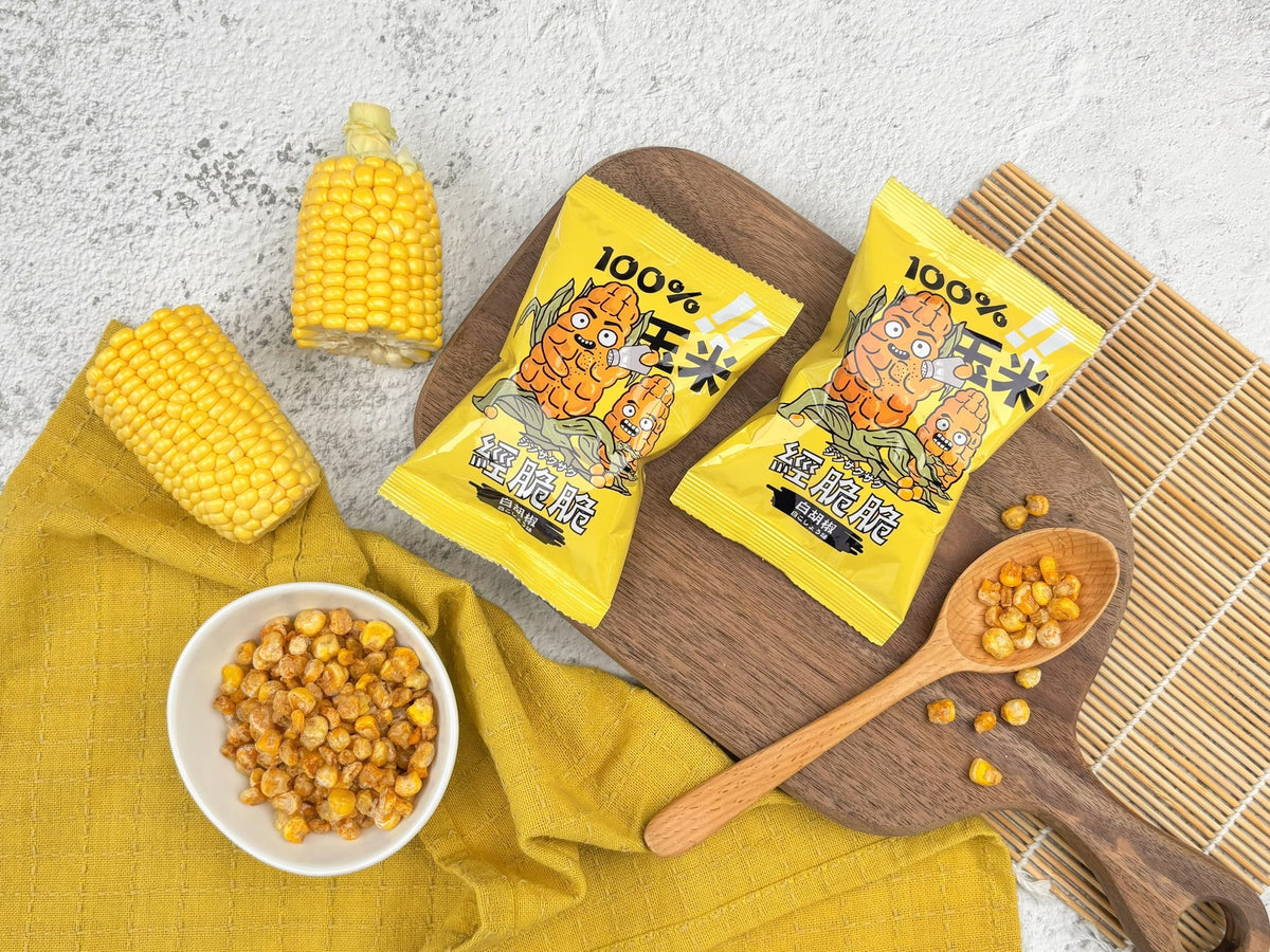 Crispy Ching Corn Kernels Classic White Pepper Flavor - 15g