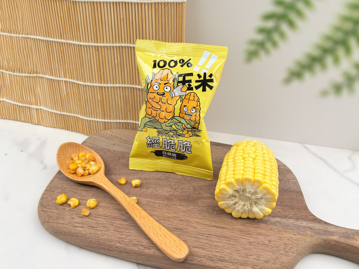 Crispy Ching Corn Kernels Classic White Pepper Flavor - 15g