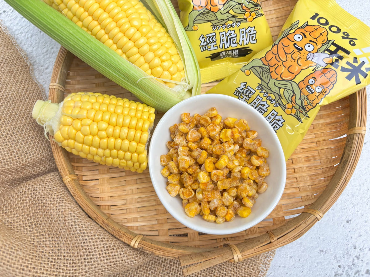Crispy Ching Corn Kernels Classic White Pepper Flavor - 15g