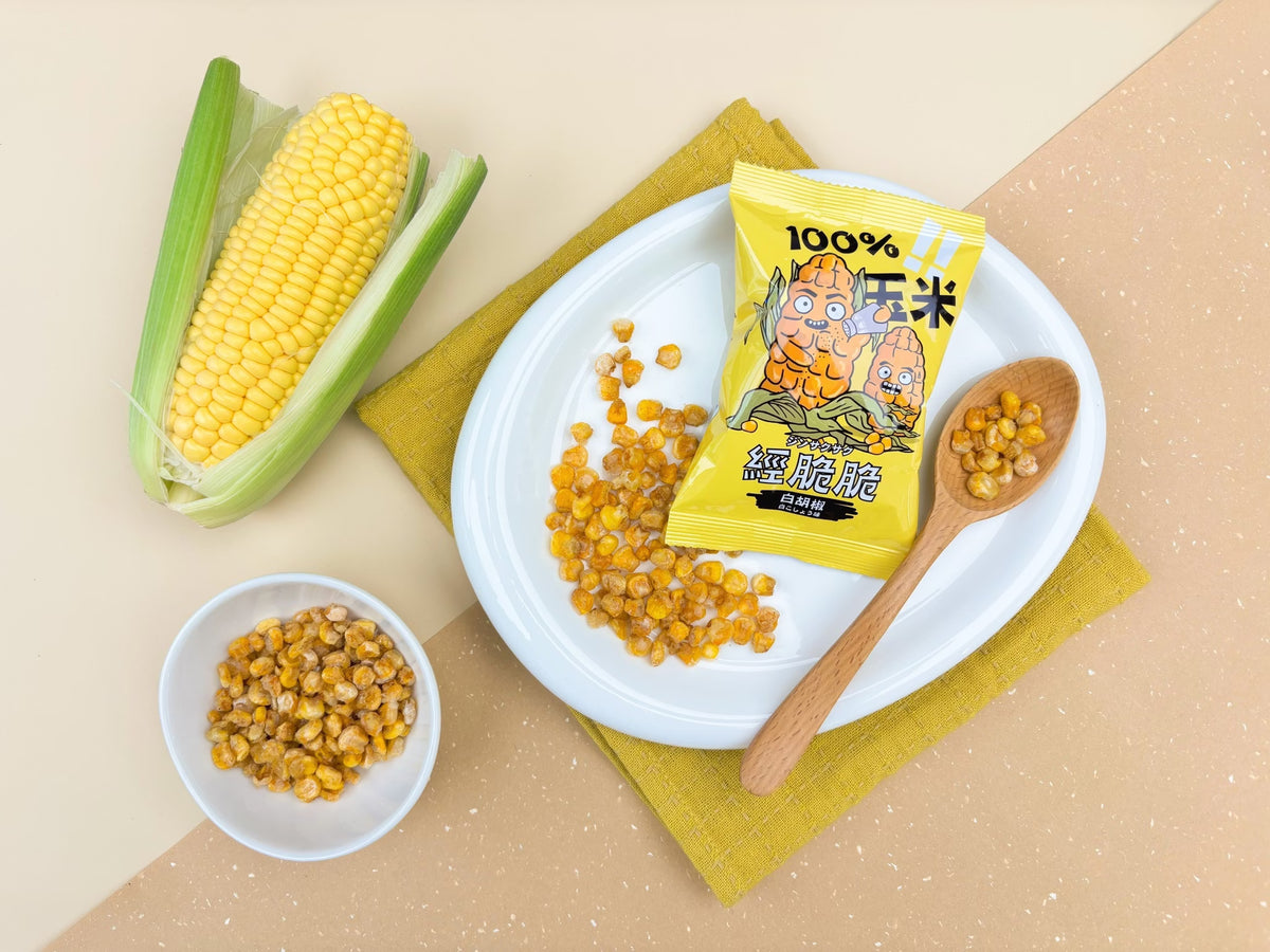 Crispy Ching Corn Kernels Classic White Pepper Flavor - 15g