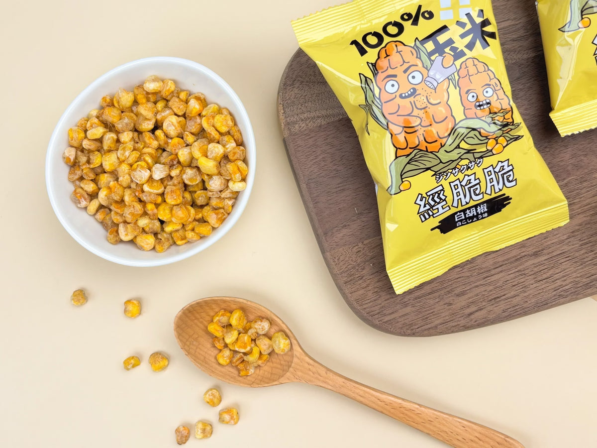 Crispy Ching Corn Kernels Classic White Pepper Flavor - 15g