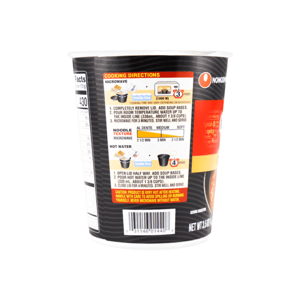 NONGSHIM Cup Noodle Shin Black Style - 101g