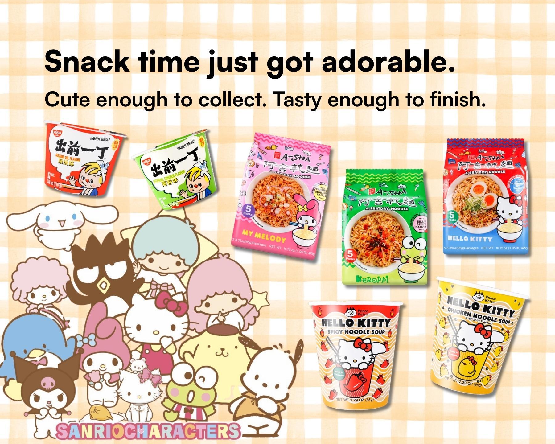 Cartoon Instant Ramen