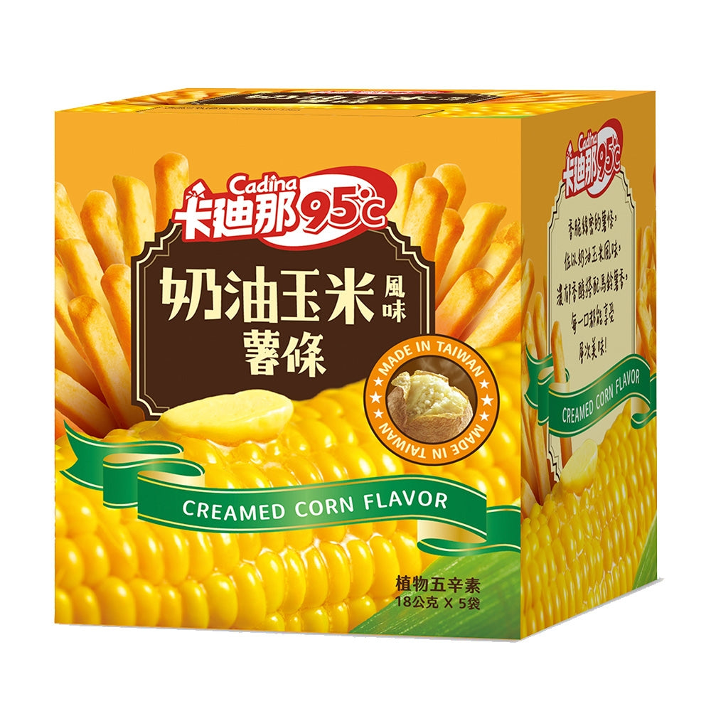 卡迪那 95度C薯條 奶油玉米風味 - 18g x 5