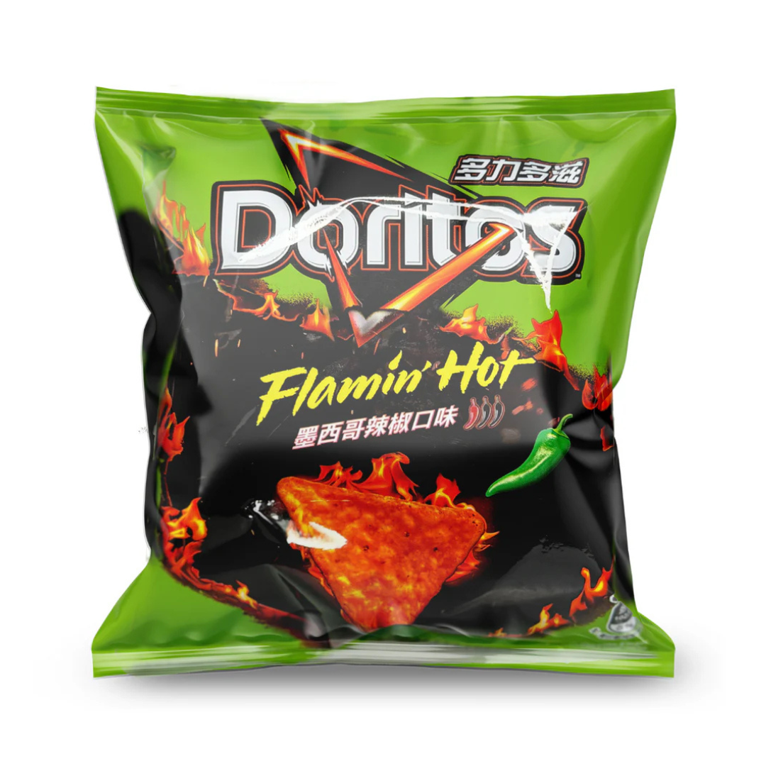 Doritos Taiwan Flamin' Hot Jalapeno Flavor Corn Chips - 48g