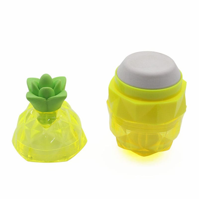 Eraser & Pencil Sharpener (Pineapple Shape)