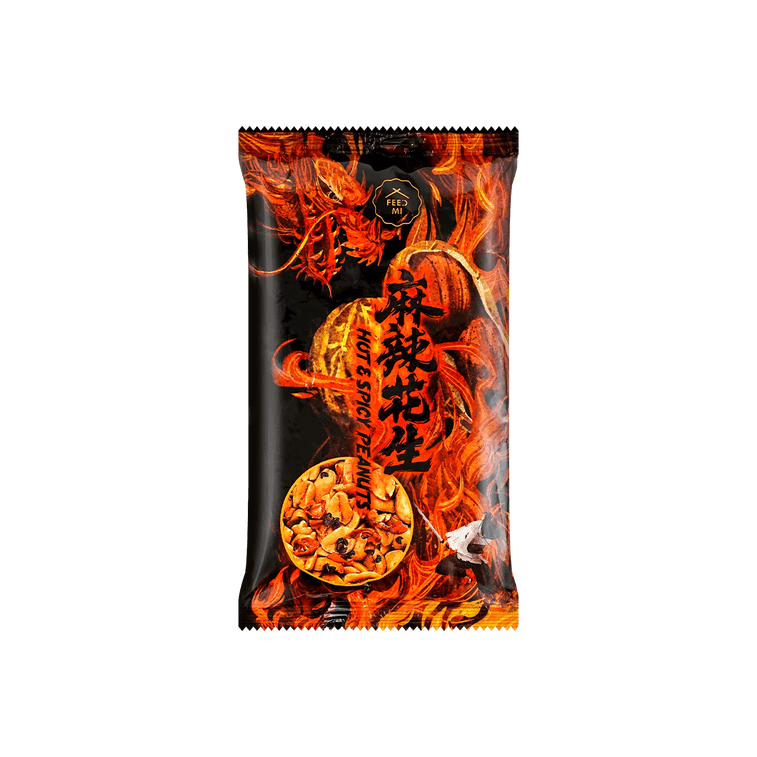 Feedmi Hot & Spicy Peanuts - 80g
