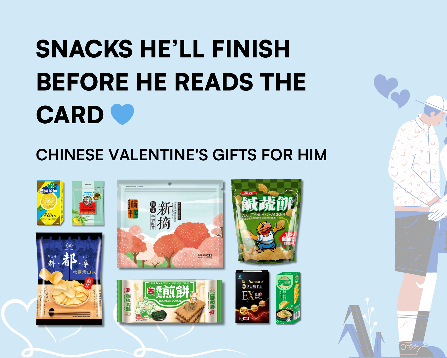 Qixi Gifts for HIM 💙