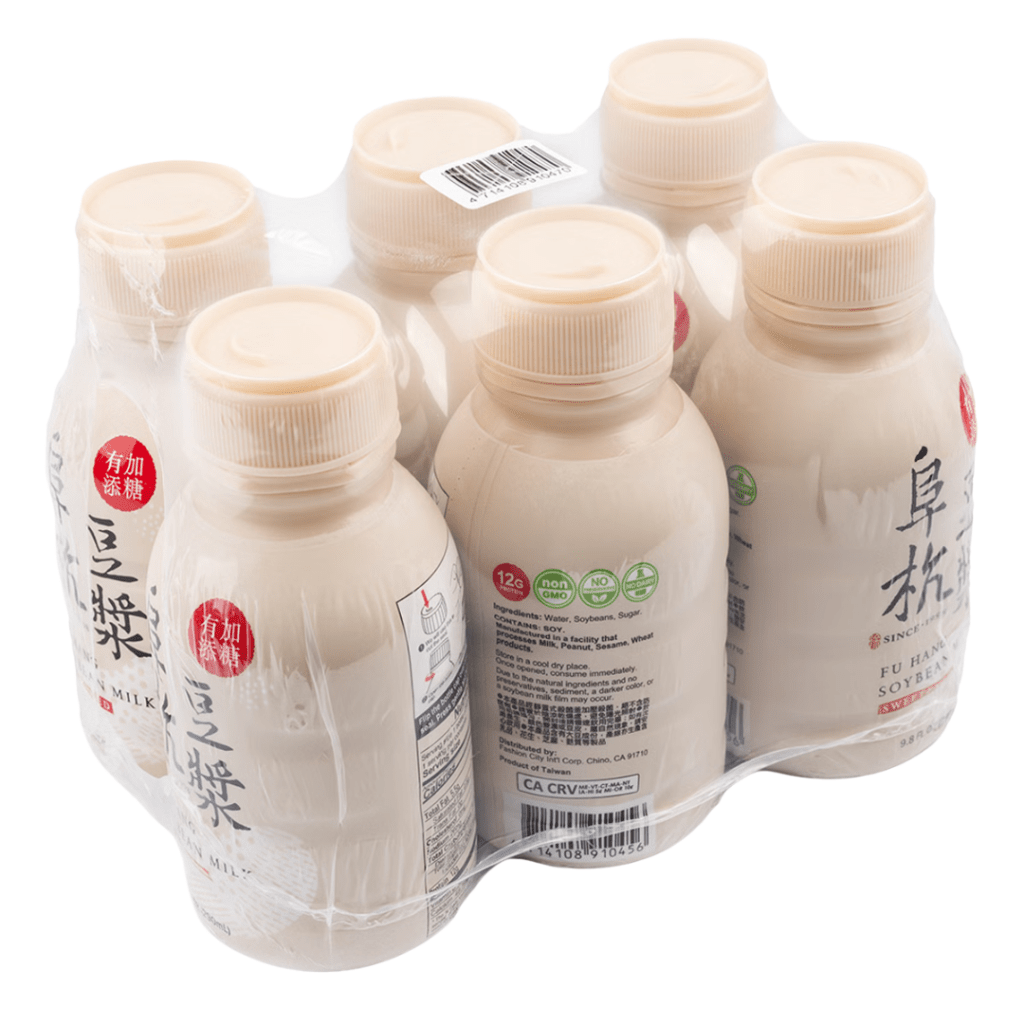 Fu Hang Sweetened Soy Milk - 290ml x 6 Pack