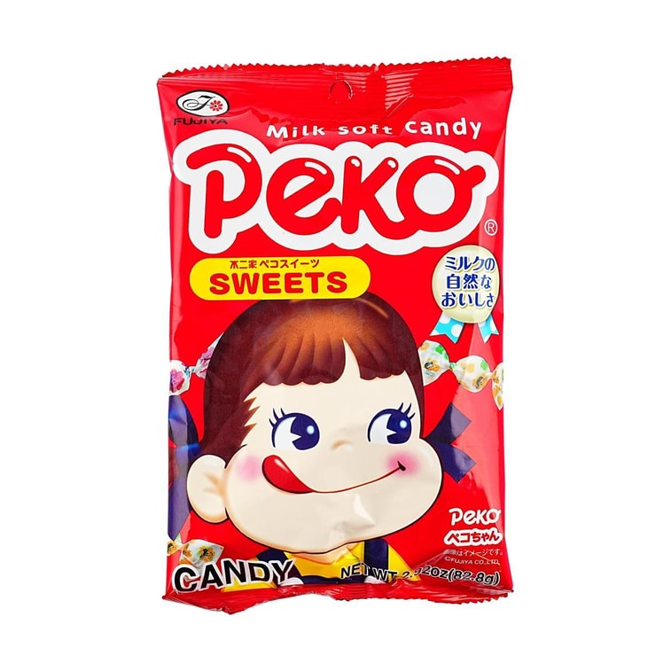 Fujiya Peko Sweets Milk Soft Candy - 82.8g