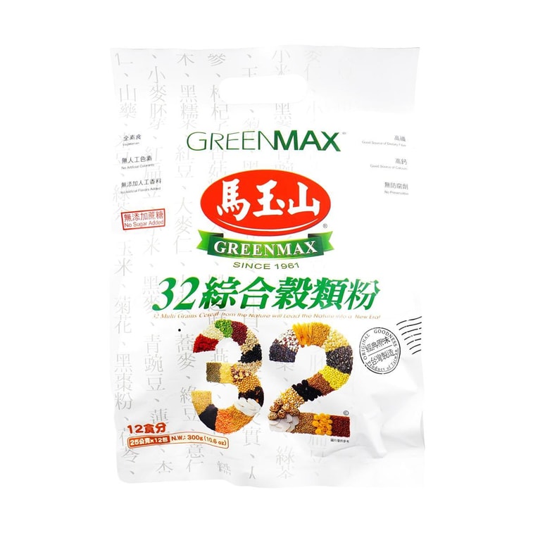 馬玉山32味綜合穀類粉 - 25g x 12包