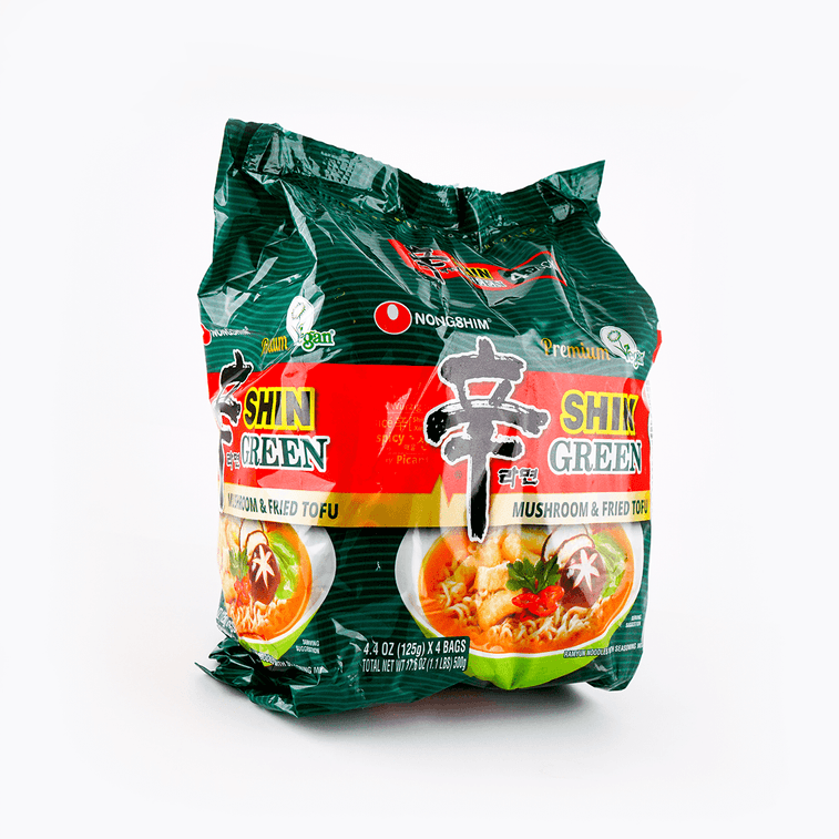 NONGSHIM Green Shin Ramyun - 125g x 4 Pack