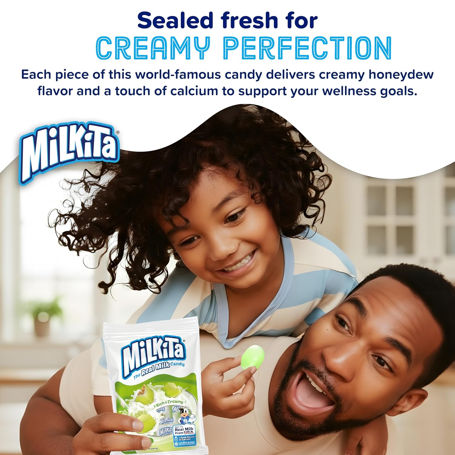 Milkita Real Milk Candy Honeydew Flavor - 100g