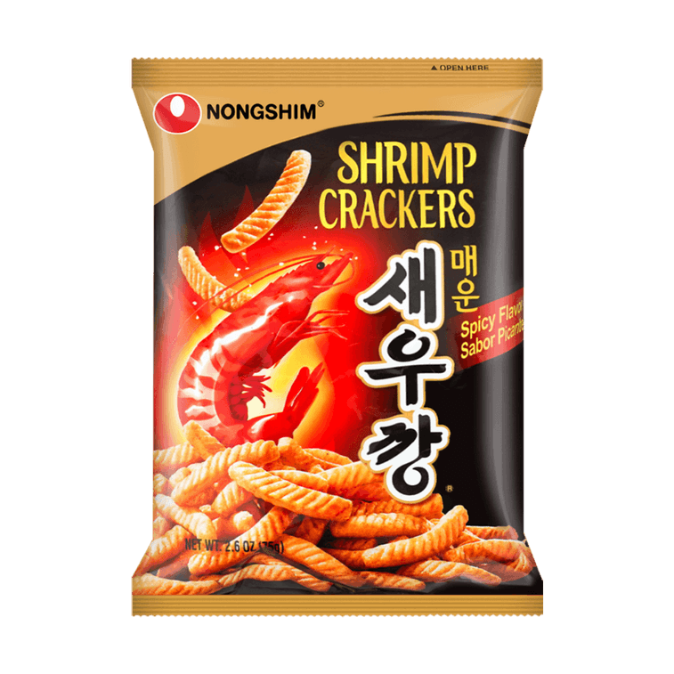 Nongshim Shrimp Cracker Hot - 75g