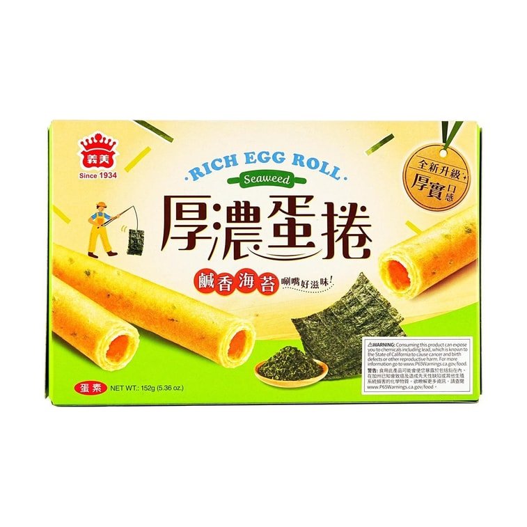 IMEI Egg Roll Seaweed Flavor - 152g
