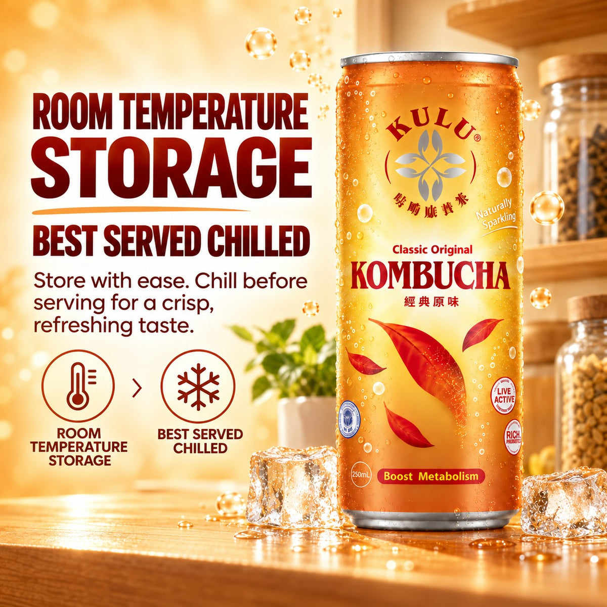 KULU Classic Original Kombucha - 250g